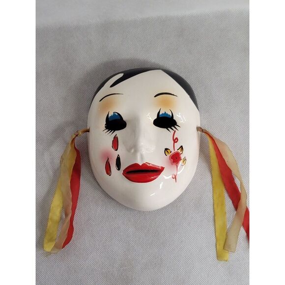 Vintage Ceramic Face Mask - Picture 1 of 9